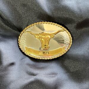 German Silver
Longhorn
Western Belt
Buckle - Made in the USA!  “Mr. A”